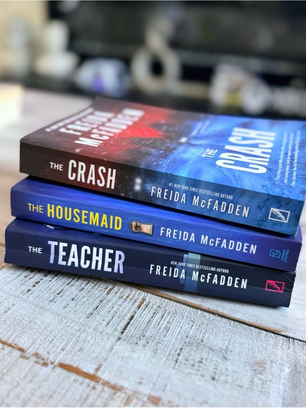 Frieda McFadden Book Set - The Crash, The Housemaid, The Teacher